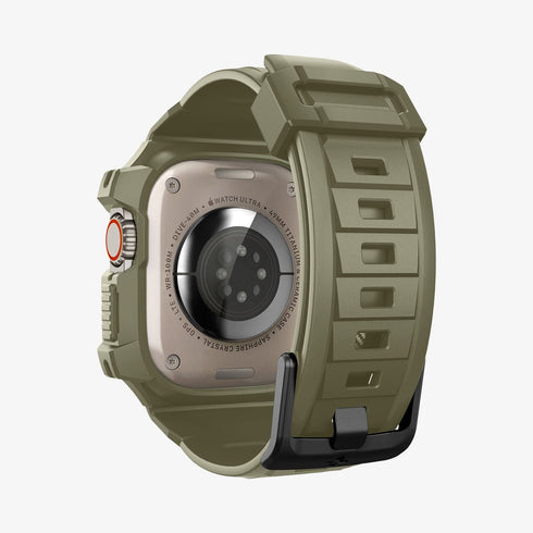 ACS05460 - Apple Watch Series (Apple Watch (49mm)) in matte black showing the front